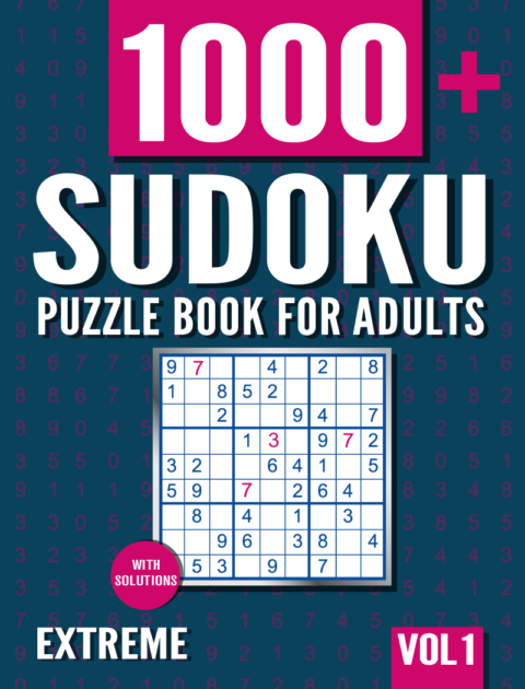 Sudoku 1000 Extreme Hard Vol 001 Visufactum 7629